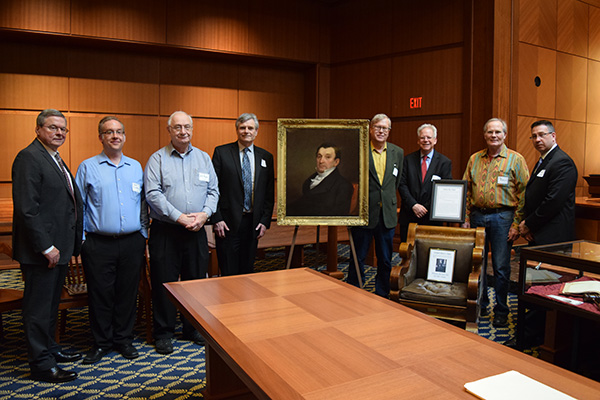 Lemuel-Shaw-Portrait-Unveiling-with-correct-guessers